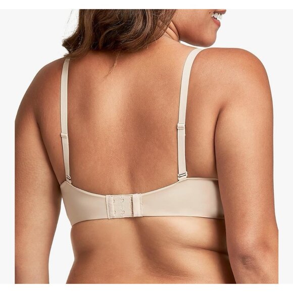 Maidenform DM7543 One Fabulous Fit 2.0 Tailored Demi T-Shirt Bra 34DD - Picture 2 of 6